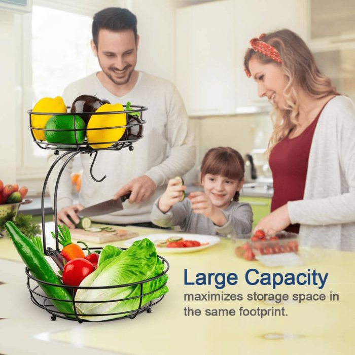 2-Tier Fruit Countertop